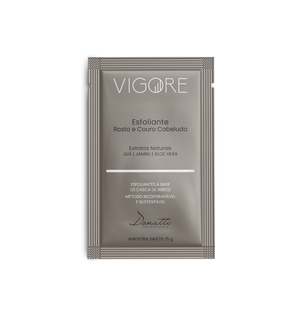 Sachê Vigore Esfoliante Rosto E Couro Cabeludo 15g