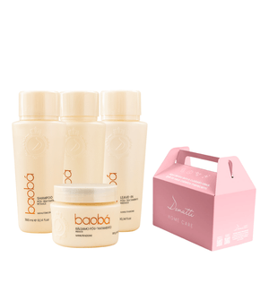 Kit Baobá Manutenzione Caixa Fechada + 12 Maletas Rosa