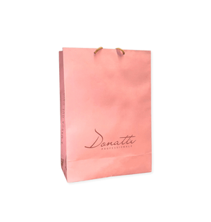 Marketing Sacola De Papel 34x24x11cm  (Rosa)